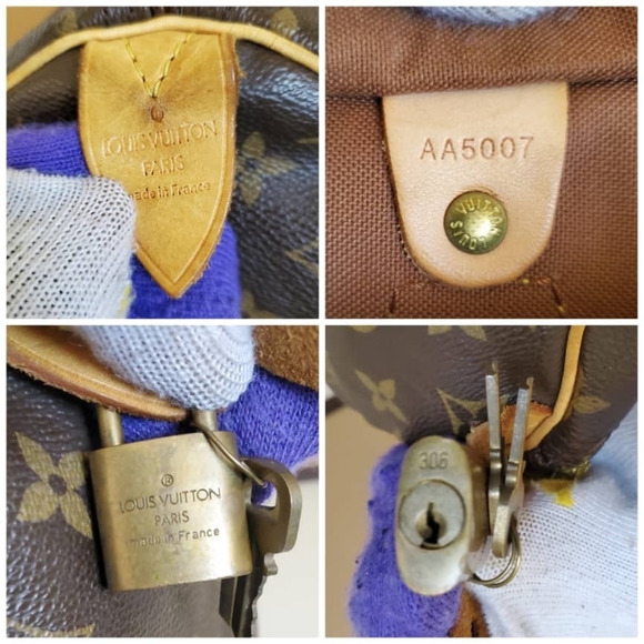 LOUIS VUITTON Monogram Speedy 35 - Picture 3 of 15